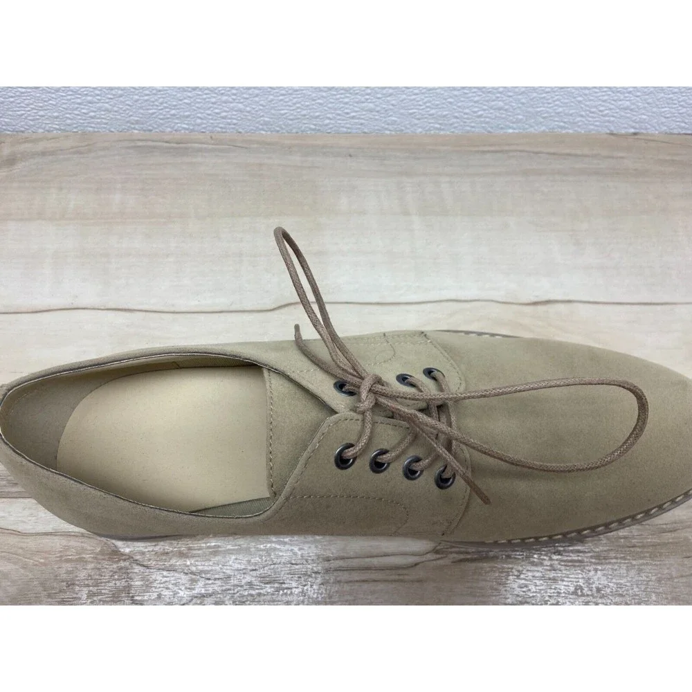 Unbranded Mens Shoes Size:13 Beige Lase Up Closure